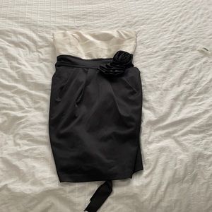 Black and white Prom/Wedding Dress